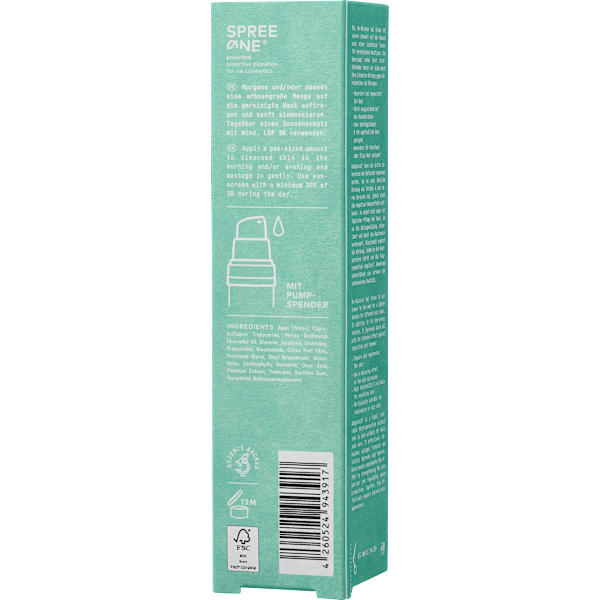 Gesichtscreme Gel Nø restore tøday Re-Balance NØ cosmetics