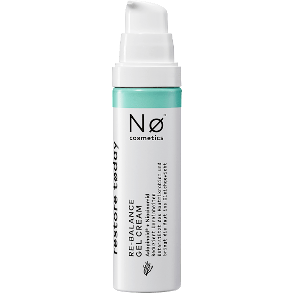 Gesichtscreme Gel Nø restore tøday Re-Balance NØ cosmetics