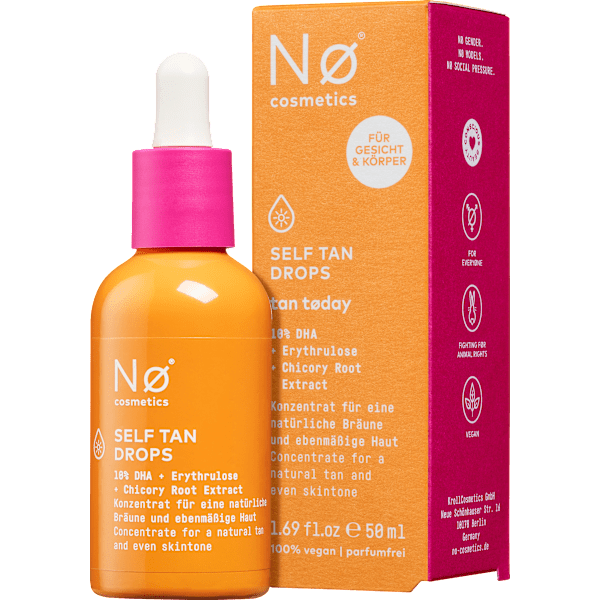 Selbstbräuner Konzentrat, self tan drops NØ cosmetics