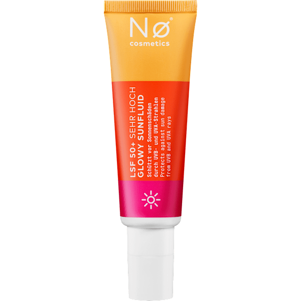Sonnenfluid Gesicht Glowy safe today LSF 50+ NØ cosmetics