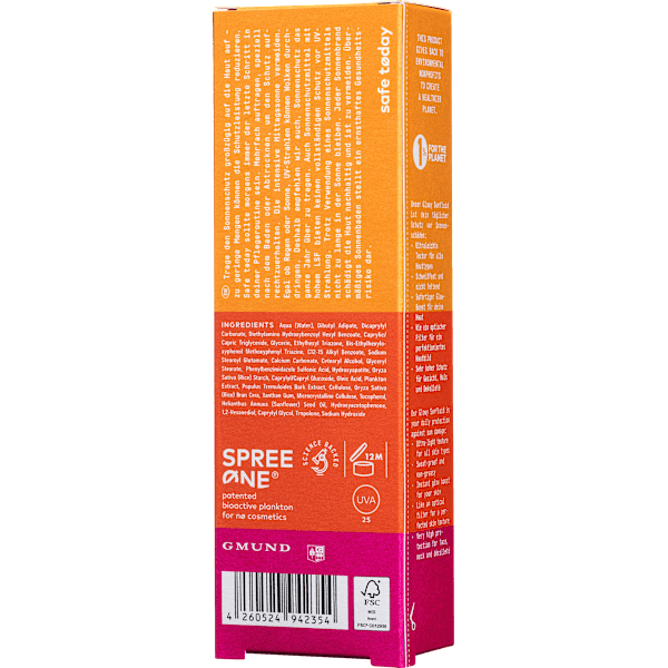 Sonnenfluid Gesicht Glowy safe today LSF 50+ NØ cosmetics