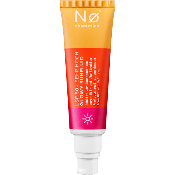 Sonnenfluid Gesicht Glowy safe today LSF 50+ NØ cosmetics