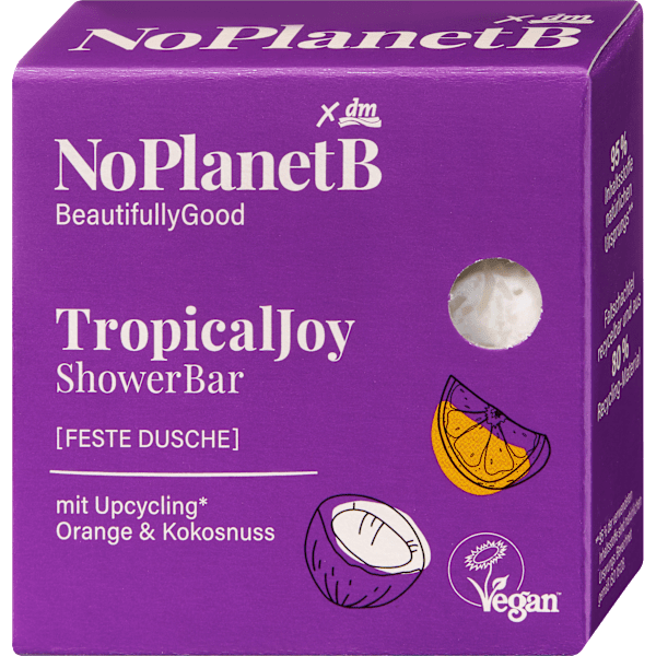 Festes Duschgel Orange & Kokosnuss No Planet B