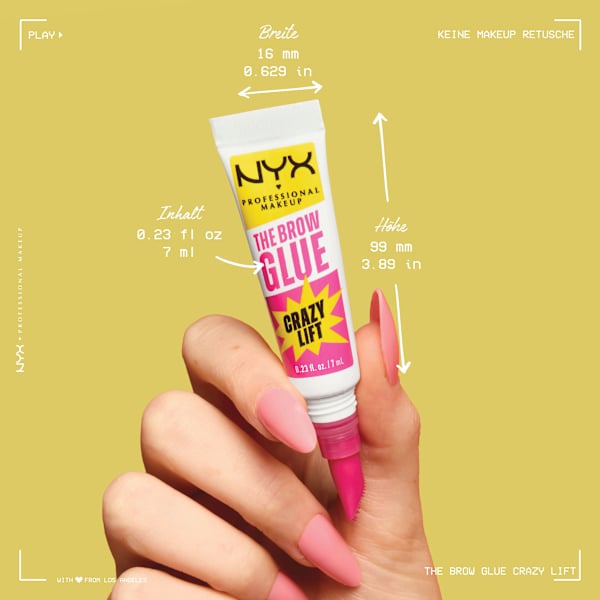 Augenbrauengel The Brow Glue Crazy Lift 01 NYX PROFESSIONAL MAKEUP