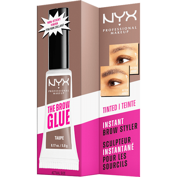 Augenbrauengel The Brow Glue Styler 02 Taupe Blond NYX PROFESSIONAL MAKEUP