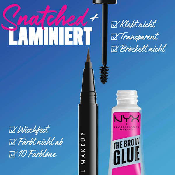 Augenbrauengel The Brow Glue Styler 02 Taupe Blond NYX PROFESSIONAL MAKEUP
