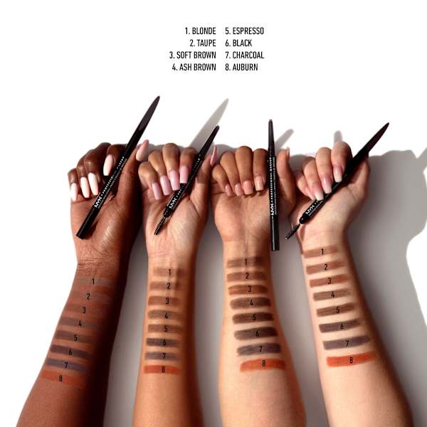 Augenbrauenstift Precision 02 Taupe NYX PROFESSIONAL MAKEUP