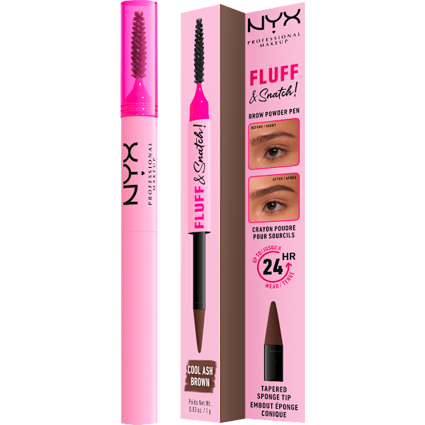 Augenbrauenstift Puder Fluff & Snatch 05 Cool Ash Brown NYX PROFESSIONAL MAKEUP
