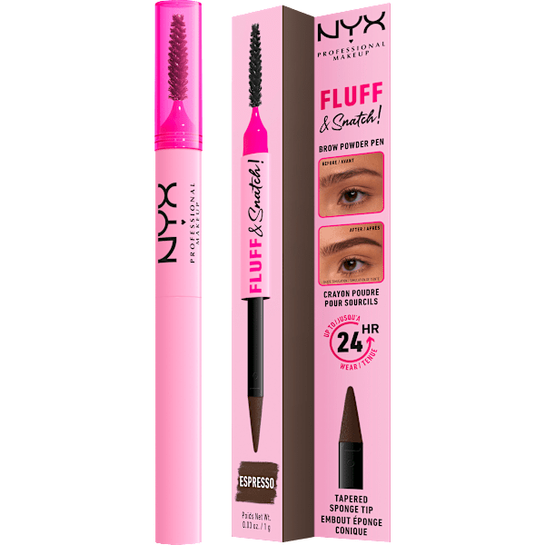 Augenbrauenstift Puder Fluff & Snatch 07 Espresso NYX PROFESSIONAL MAKEUP