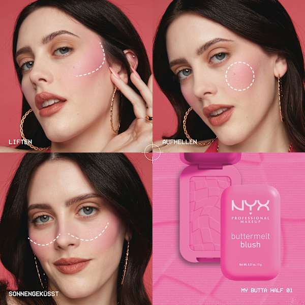 Blush Buttermelt 04.25 Butta Sunset Sorbet NYX PROFESSIONAL MAKEUP