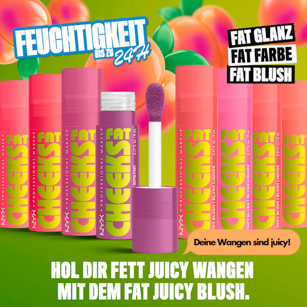 Blush Fat Cheeks Fig Fizz 02 NYX PROFESSIONAL MAKEUP