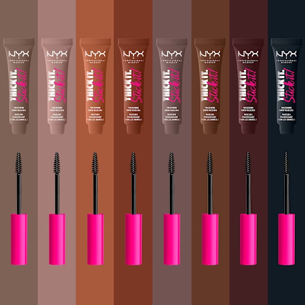 Brow Mascara Thick It Stick It 07 Espresso NYX PROFESSIONAL MAKEUP