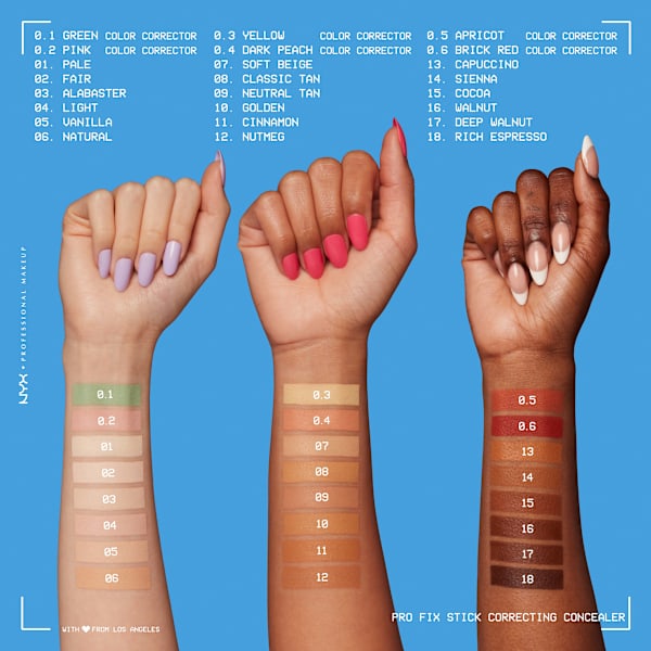 Concealer Pro Fix Stick Quick 0.2 Pink NYX PROFESSIONAL MAKEUP