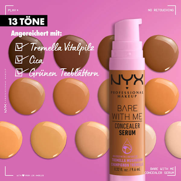 Concealer Serum Bare With Me 01 Fair NYX PROFESSIONAL MAKEUP