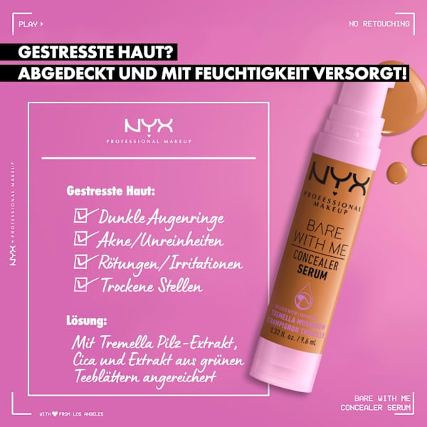 Concealer Serum Bare With Me Light 02 NYX PROFESSIONAL MAKEUP