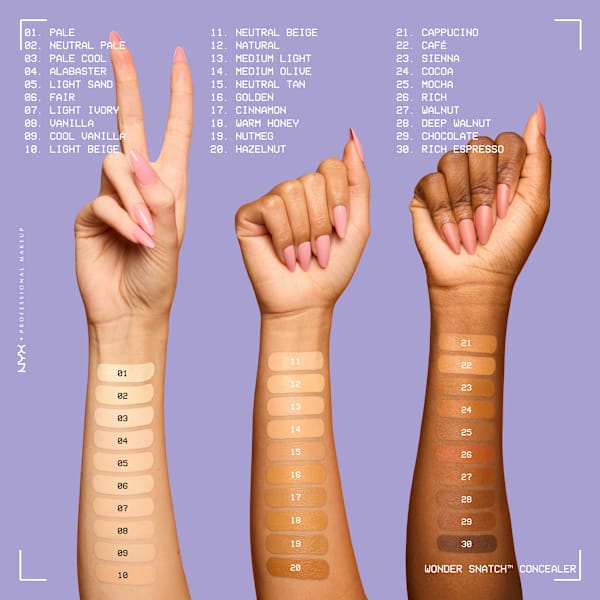 Concealer Wonder Snatch 16 Golden NYX PROFESSIONAL MAKEUP