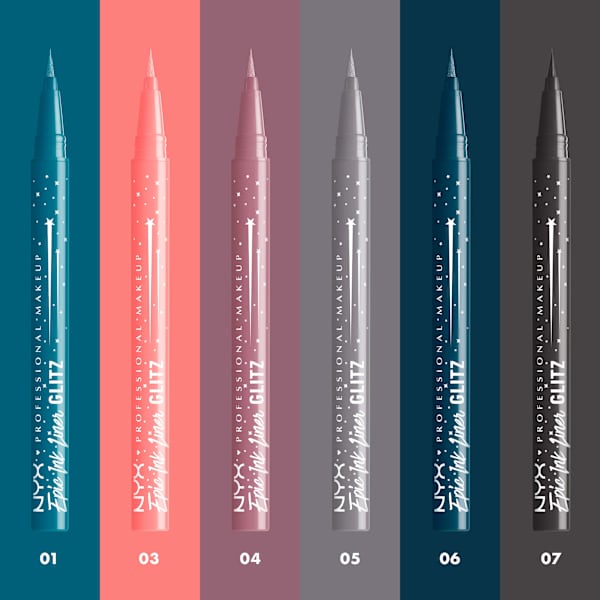 Eyeliner Epic Ink Jeanz Glitz 04 NYX PROFESSIONAL MAKEUP