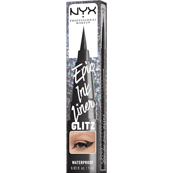 Eyeliner Epic Ink Jeanz Glitz Graphite Glitz 06 NYX PROFESSIONAL MAKEUP