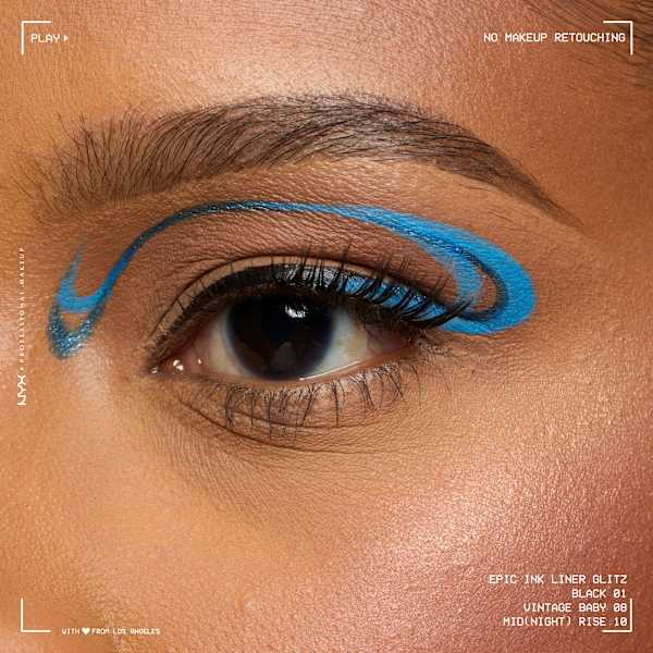 Eyeliner Epic Ink Jeanz Matte Mid(Night) Rise 10 NYX PROFESSIONAL MAKEUP