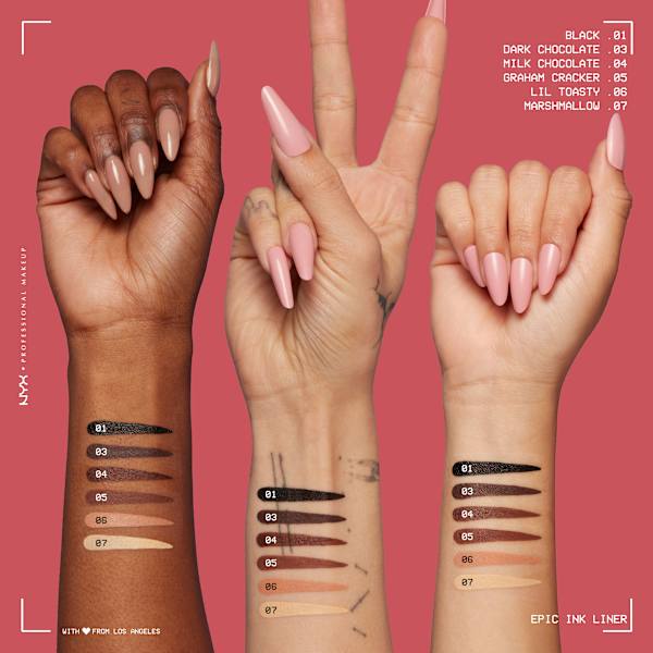 Eyeliner Epic Ink Liner 01 Black NYX PROFESSIONAL MAKEUP