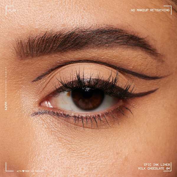 Eyeliner Epic Ink Liner 04 Milk Chocolate NYX PROFESSIONAL MAKEUP
