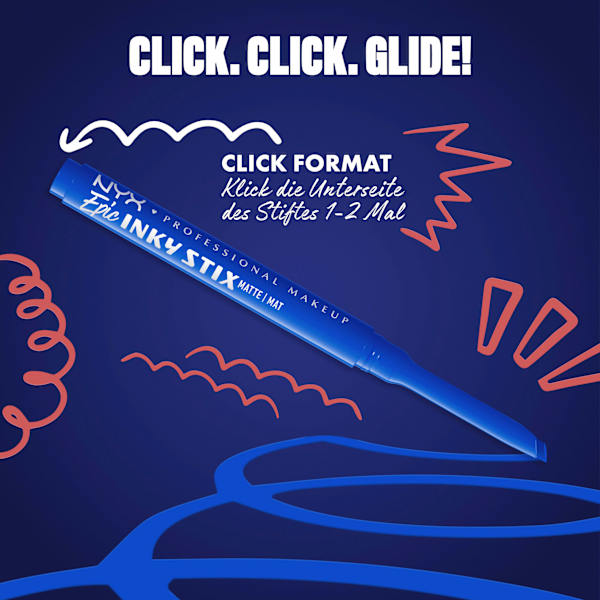 Eyeliner Epic Inky Stix Waterproof 06 Cobalt NYX PROFESSIONAL MAKEUP