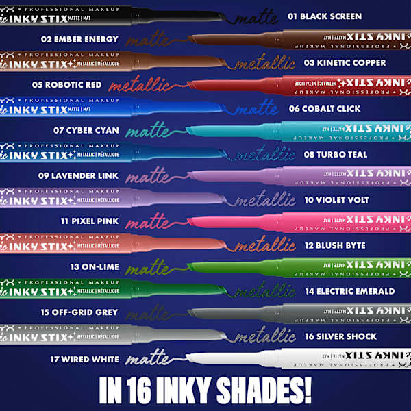 Eyeliner Epic Inky Stix Waterproof Violet 10 NYX PROFESSIONAL MAKEUP