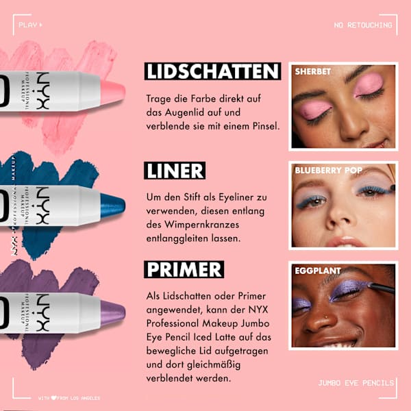 Eyeliner & Lidschatten Jumbo 33 Latte NYX PROFESSIONAL MAKEUP