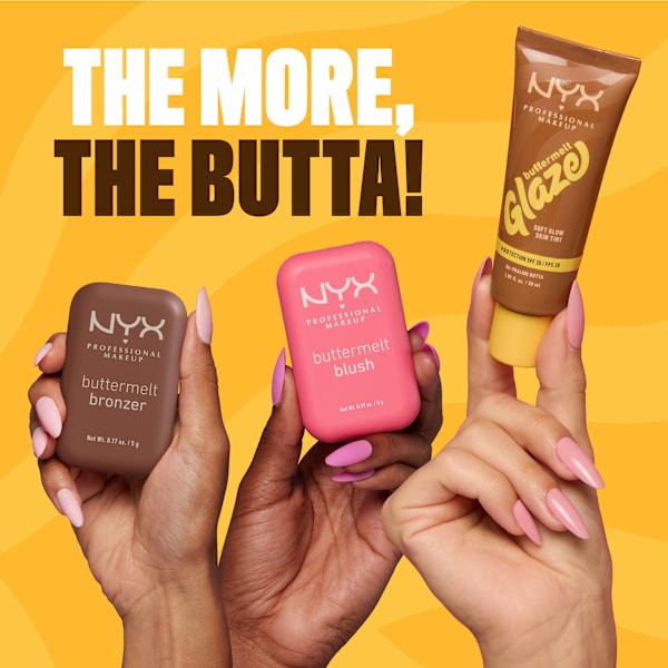 Foundation Buttermelt Glaze mit LSF 30, 02 Vanilla Bean Butta NYX PROFESSIONAL MAKEUP