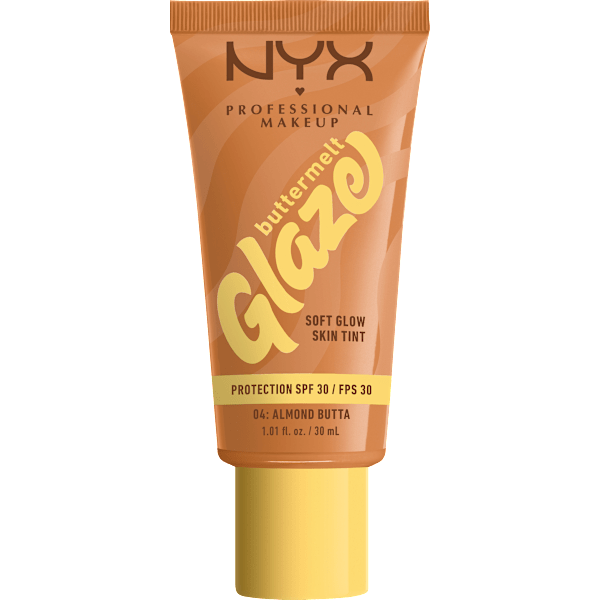 Foundation Buttermelt Glaze mit LSF 30, 04 Almond Butta NYX PROFESSIONAL MAKEUP