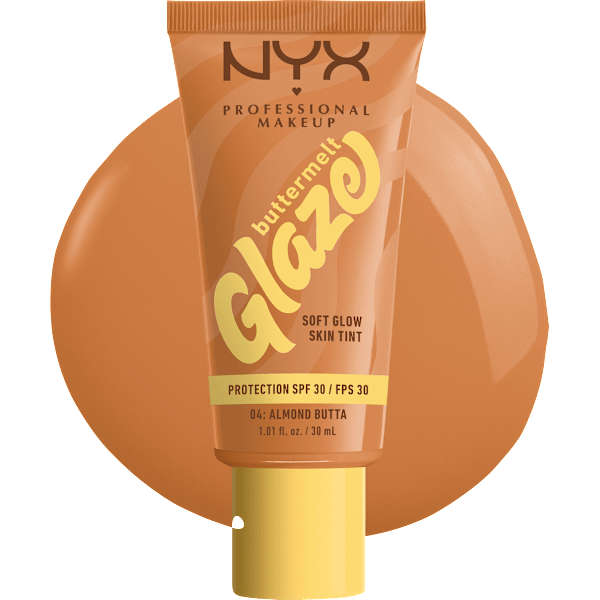 Foundation Buttermelt Glaze mit LSF 30, 04 Almond Butta NYX PROFESSIONAL MAKEUP