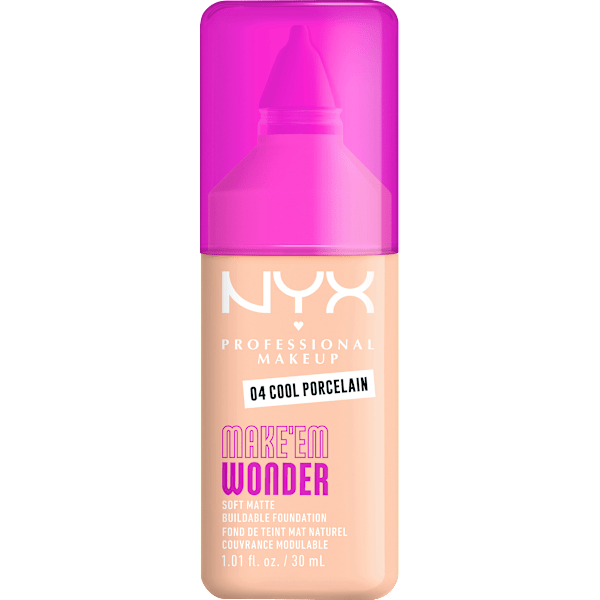 Foundation Make 'EM Wonder 04 Cool Porcelain NYX PROFESSIONAL MAKEUP