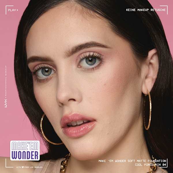 Foundation Make 'EM Wonder 04 Cool Porcelain NYX PROFESSIONAL MAKEUP