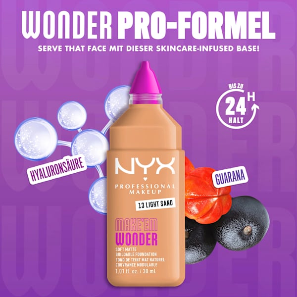 Foundation Make 'EM Wonder 13 NYX PROFESSIONAL MAKEUP