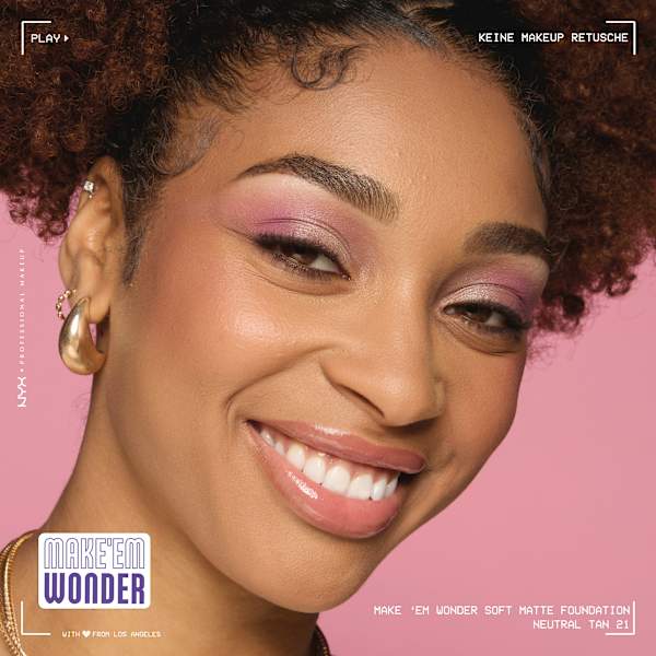 Foundation Make 'EM Wonder 21 NYX PROFESSIONAL MAKEUP