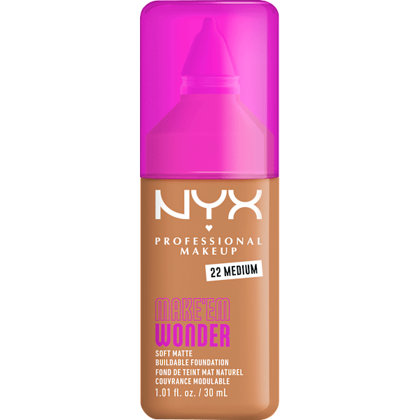Foundation Make 'EM Wonder 22 NYX PROFESSIONAL MAKEUP