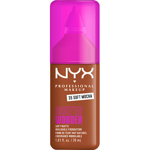 Foundation Make 'EM Wonder 35 Soft Mocha NYX PROFESSIONAL MAKEUP