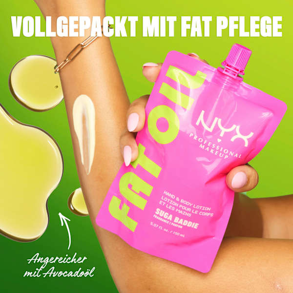 Hand & Body Lotion Fat Oil Suga Baddie NYX PROFESSIONAL MAKEUP