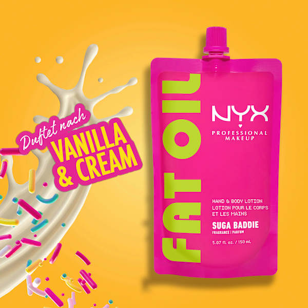 Hand & Body Lotion Fat Oil Suga Baddie NYX PROFESSIONAL MAKEUP