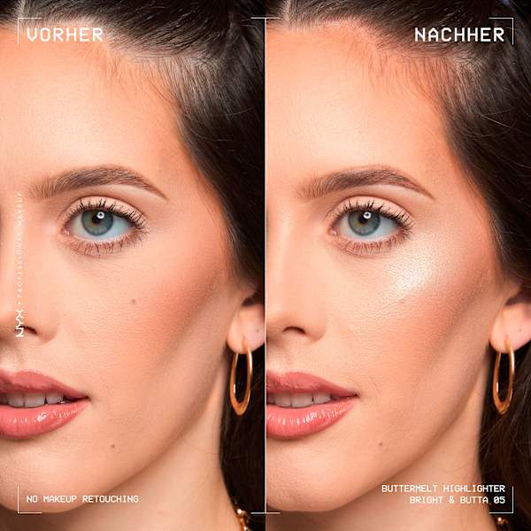 Highlighter Buttermelt Bright&Butta 05 NYX PROFESSIONAL MAKEUP