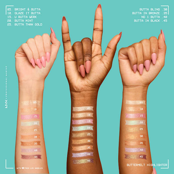 Highlighter Buttermelt No 1 Butta 40 NYX PROFESSIONAL MAKEUP