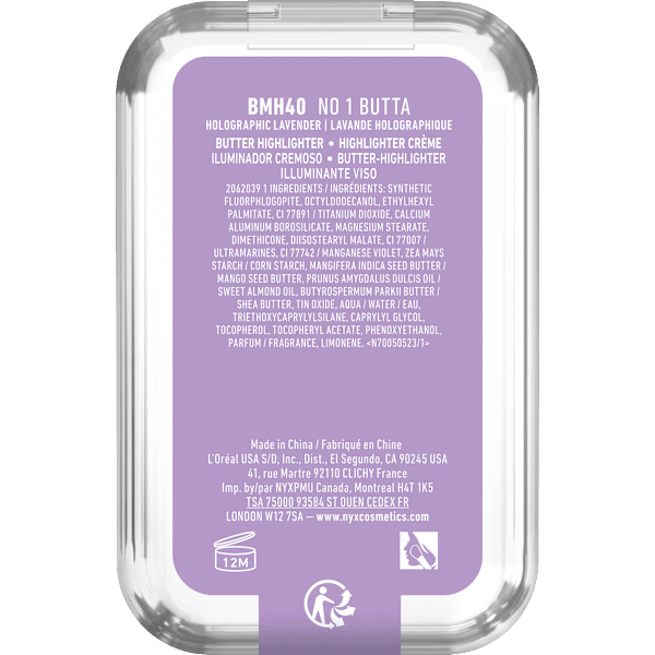 Highlighter Buttermelt No 1 Butta 40 NYX PROFESSIONAL MAKEUP