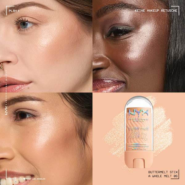 Highlighter Buttermelt Stix 06 A Whole Melt NYX PROFESSIONAL MAKEUP