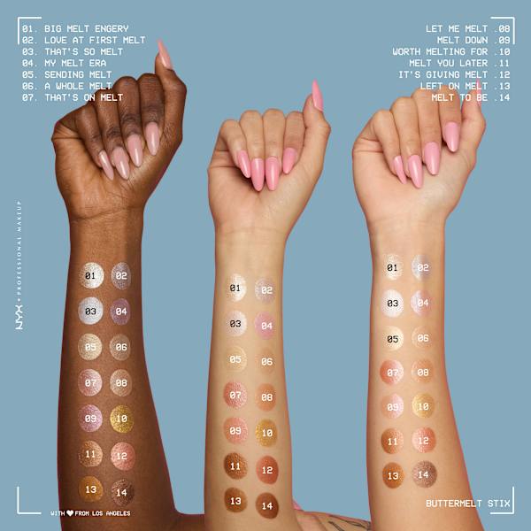 Highlighter Buttermelt Stix 09 Melt Down NYX PROFESSIONAL MAKEUP