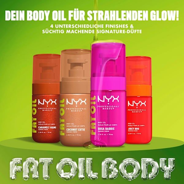 Körperöl Fat Oil Suga Baddie NYX PROFESSIONAL MAKEUP