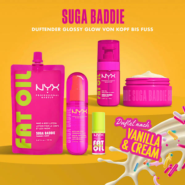 Körperöl Fat Oil Suga Baddie NYX PROFESSIONAL MAKEUP