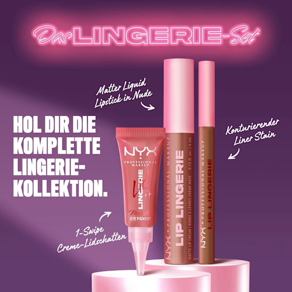 Lidschatten Lid Lingerie 05 Gold String Metallic NYX PROFESSIONAL MAKEUP