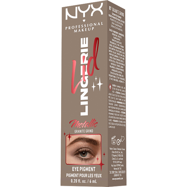 Lidschatten Lid Lingerie 07 Granite Grind Metallic NYX PROFESSIONAL MAKEUP