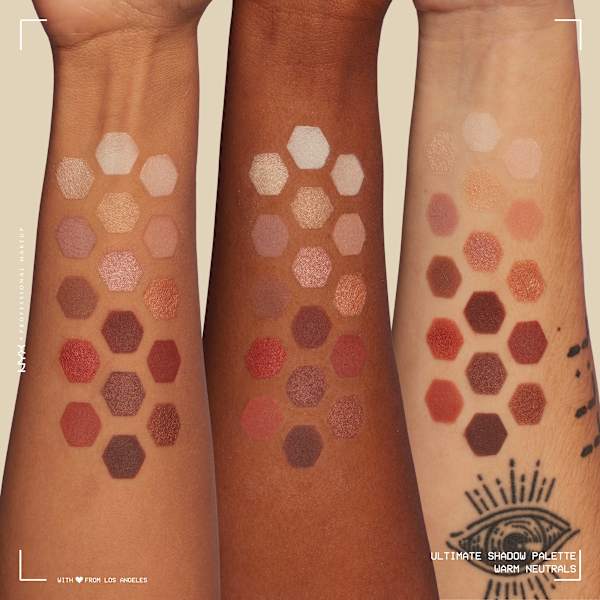 Lidschatten Palette Ultimate 05W Warm Neutrals NYX PROFESSIONAL MAKEUP