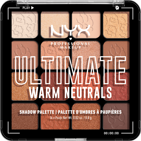 Lidschatten Palette Ultimate 05W Warm Neutrals NYX PROFESSIONAL MAKEUP